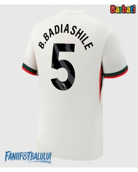 Chelsea Benoit Badiashile #5 Tricou Fotbal Replică 2025-26 Barbati Deplasare
